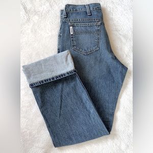 -Light Wash Cinch Denim Jeans-